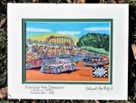 Riverside Park Speedway Art Print Agawam Nascar Race Short Track Stock Gift. Fixed Price $30.00.
