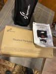 Sportneer Heated Portable Folding Chair For Outdoor Camping. Fixed Price $39.95.