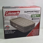 Coleman Supportrest Pillowstop Twin 18" Double-high Airbed W/ Rechargeable Pump. Fixed Price $74.66.