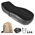 Auto Inflatable Couch Lounger, Air Mattress Sofa Bed With Rechargeable Pump. Fixed Price $98.66.