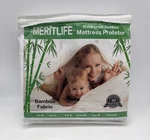 New Meritlife Waterproof Bamboo Mattress Protector Twin Xl Nip. Fixed Price $20.00.