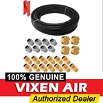 Air Suspension Set Of Fittings F/eight 1/2"NPT Valves With 50FT 1/2"OD Hose. Fixed Price $125.97.
