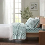 True North By Sleep Philosophy Cozy Cotton Flannel Printed Deep Pocket Sheet Set. Fixed Price $44.99.
