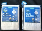 Serta Cool & Fresh Set Twin 85-THREAD Microfiber White Bed-sheet 2 Pack. Fixed Price $34.78.