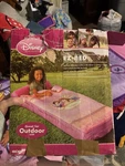 Vintage Htf Ez- Bed Air With Disney Princess & Dora Fitted Sheet Comforter. Fixed Price $65.00.