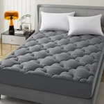 Extra Thick King Size Mattress Topper With Pillow Ultimate Sleep Comfort. Fixed Price $56.23.