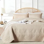 Akkialla Size Quilt Bedding Set,beige Lightweight Twin, 9H-BEIGE. Fixed Price $37.35.