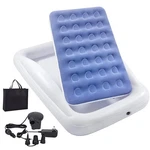 Inflatable Kids Travel Bed Toddler Air Mattress 62*40*12 Inch, Blue. Fixed Price $90.99.