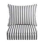 Sorra Home Indoor Outdoor Sunbrella Deep Seating Cushion & Pillow Corded E.... Fixed Price $296.19.