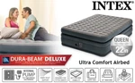 Intex Dura-beam Deluxe Series Ultra Comfort Elevated Airbed 22 Queen. Fixed Price $90.00.
