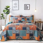 Twinrun Cotton Quilts Queen Size, Bedding Set, Soft Bedspr.... Fixed Price $76.65.
