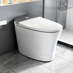 Smart Toilet With Heated Seat, Auto Flush, Foam Shield, Remote Control. Fixed Price $554.69.
