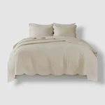 Madison Park Ivory Tuscany Reversible Quilt 'king/cal King' Size 3PC Set. Fixed Price $78.30.