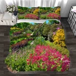 Various Beautiful Flowers 3D Quilt Duvet Doona Cover Set Pillow Case Print. Fixed Price $71.27.