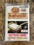 Size Fleetwood Sanforized Mattress Cover, 30X75X7, 100% Cotton. Fixed Price $12.00.