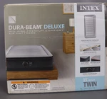 Intex Comfort Deluxe Dura-beam Plush Airbed Mattress With Built-in Pump Twin. Fixed Price $35.20.