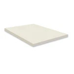 2-INCH High Density Foam Topper,adds Comfort Mattress, Queen Size, Off White. Fixed Price $129.25.