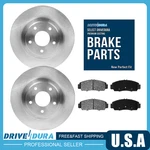 Rear Brake Rotors + Ceramic Pads 2004-2011 Ford F150 Lincoln Mark Lt. Fixed Price $216.99.