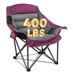 Northroad Oversized Xl Padded Camping Chair W/cell Phone Holder, Large L.... Fixed Price $110.37.