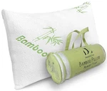 Dreamfield Linen Memory Foam Bamboo Pillow Queen Size -white/green. Fixed Price $24.65.
