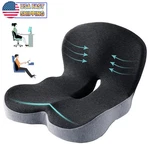 Memory Foam Office Chair Cushion L-shaped Integrated Seat Lumbar Support. Fixed Price $24.00.