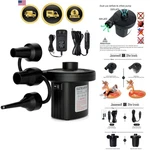 Electric Air Pump Portable Quick-fill Ac Dc Inflator Deflator For Ma.... Fixed Price $23.19.