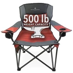 Black Sierra Oversize Xl Camping Chair Supports 500 Lbs, Padded X-large, Red. Fixed Price $95.27.