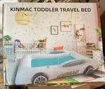 Kinmac Inflatable Toddler Travel Bed Kids Race Car Air Mattress With Sides. Fixed Price $32.90.