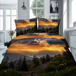 Sunrise And Sunset Strait 3D Quilt Duvet Doona Cover Pillow Case Print. Fixed Price $57.02.