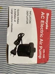 Smayda Ac Electric Air Pump HS-198 Usa Plug Inflator/deflator Used. Fixed Price $15.00.