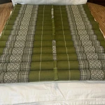 Leewadee Foldable Floor Mattress Japanese Roll Up Futon Tatami Kapok 33X28. Fixed Price $86.43.