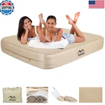 Rga Camping Mattress Queen Built Pump 13.78 Height Inflatable Airbed. Fixed Price $128.40.