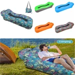 Inflatable Lounger Sofa Portable Beach Bed Camping Chairs. Fixed Price $29.99.