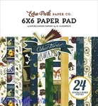 Echo Park 2018 Adventure Awaits Paper Pad 6"X6-24DBL Sided Wild, Camping, Sailin. Fixed Price $8.27.