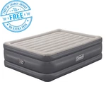 Coleman Tritech Air Mattress Queen 22" With Built-in Ac Pump, Gray,. Fixed Price $70.35.