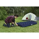 Relax Flocked Air Bed + Pump & Carry Bag Included. Fixed Price $32.50.
