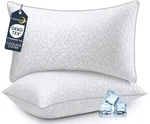 Bed Pillows Queen Size Set Of 2 Cooling Breathable Premium Down Cozsinoor Side. Fixed Price $59.99.