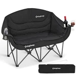 Kingcamp Double Camping Chair 660LBS Loveseat 2 Person Folding Black. Fixed Price $154.99.