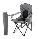 Arrowhead Outdoor Portable Folding Camping Quad Chair W/ 4-CAN Cooler. Fixed Price $48.20.