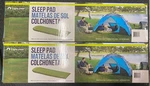 (2) Lightspeed Self-inflating Sleeping Camping Pad W/flexform 74.5" 25" 3". Fixed Price $82.00.