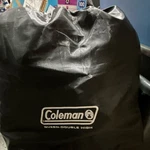 Coleman Queen Double High Firm Inflatable Air Bed W/ Carry Bag, Black. Fixed Price $29.76.