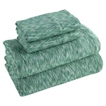 Mainstays Adult Cotton Rich Jersey Bed Sheet Set, Twin-xl Green Sage Crackle. Fixed Price $32.45.