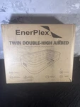 Enerplex Twin Double High Airbed With Built-in Pump Sealed New Box. Fixed Price $35.00.