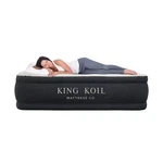King Koil Air Mattress Queen With Built-in Pump, 20" Luxury Pillow Top Inflat.... Fixed Price $193.46.