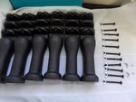 (6) Sleep Number Bed Modular Base 14" Platform Legs 105903 & Hardware. Fixed Price $69.99.