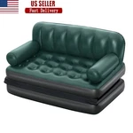 5-IN-1 Inflatable Air Couch Double Sofa Lounge Bed Recliner Portable Durable New. Fixed Price $47.26.