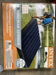 Intex Full Size Classic Downy Inflatable Air Bed Mattress Blue, 54X 75X 10. Fixed Price $30.00.