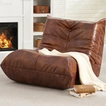 Hobestluk Giant Bean Bag Chair Lazy Floor Sofa, Memory Foam Fireside For.... Fixed Price $179.09.