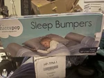 Pack Of Hiccapop Sleep Foam Bumpers 52" X 7" 4.5" 2-6 Years New HP-BB2. Fixed Price $45.95.
