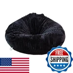 Huamengoo Soft Bean Bag Chair Cover No Filler Sofa Storage. Fixed Price $52.66.